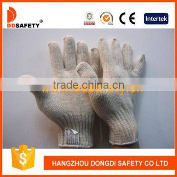 7Gauge 4Threads Natural Cotton Polyester String Knit Gloves