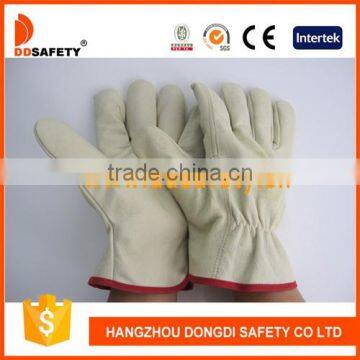 DDSAFETY Cheap Pig Grain Leather Glove Driver Gloves