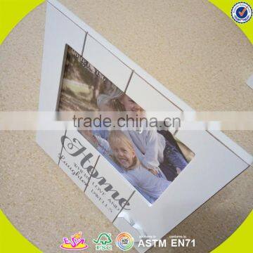 2017 Wholesale White Simple Lovely Wooden Picture Photo Frame W09A052 photo-5