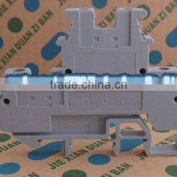 Electrical Doulbe Level Terminal Block Connector 500V 32A MBKKB-2.5 photo-3