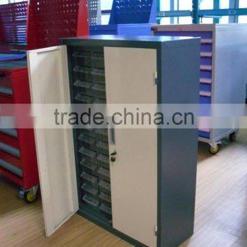 Heavy Duty Plastic Bins Vintage Plastic Parts Storage Cabinet photo-4