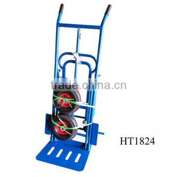 Qingdao Wantai Two Pneumatic Rubber Wheel Hand Pull Trolley With CE Certificate photo-3