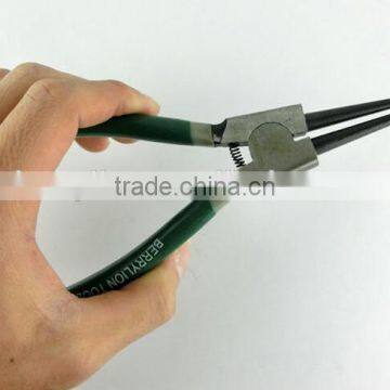 BERRYLION Dipped Handle 6'' Circlip Plier, Blister Packing Internal Straight Plier photo-2