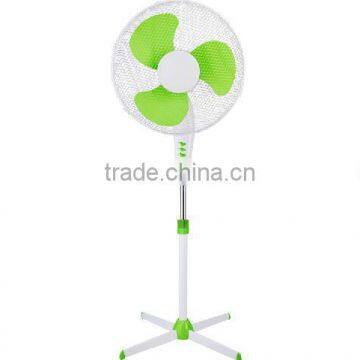 Electric Floor fan 16'' stand fan cross base 45w