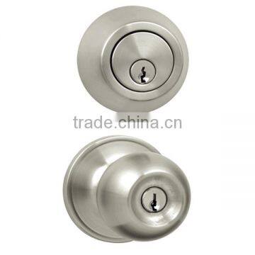 Stainless Steel More Security Combo Lock, Dead Bolt With Knob Lock, Wooden Door Lock Set photo-3