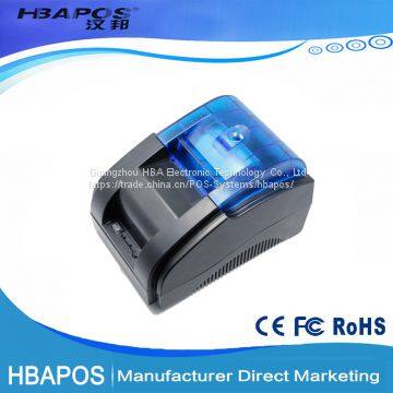 HBA-P58N Bluetooth 4.0 Android POS Bill Receipt Thermal Printer for Supermarket