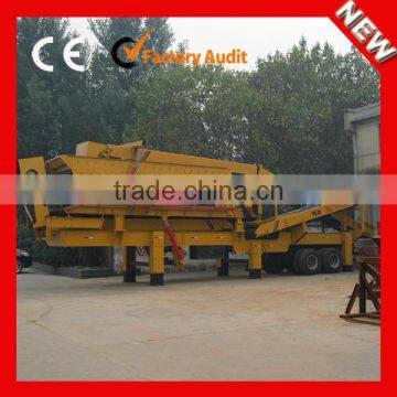 Hot Selling mobile crusher screening plant