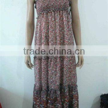 2014 Fashion Dress Beautiful Lady Chiffon Dress