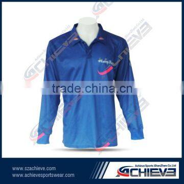 Fashion long sleeve team fishing jersey