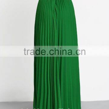 Boho Inspired Skirt Floral Crochet Pleated Skirts Women Long photo-4