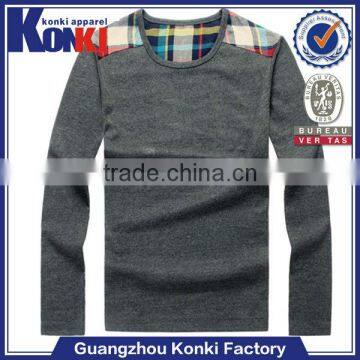 wholesale customizable mens long sleeve t shirt t-shirt