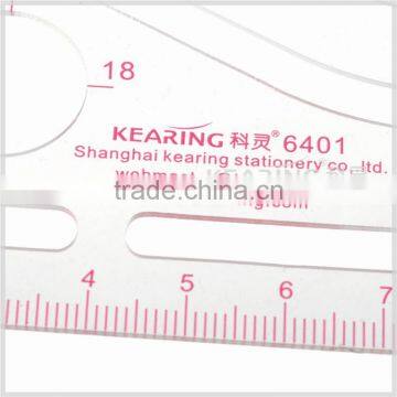 Kearing Metric Vary Form Curve Ruler Armhole Sleeve Curve Ruler # 6401 photo-6