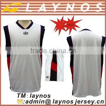 100%polyester Mesh Cooldry Basketball Jersey