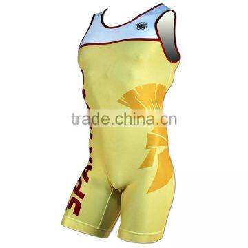 Make Your Own Custom Breathable Cheap Wrestling Singlets photo-2