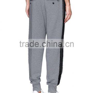Men Casual Sport Sweat Pants Cotton Pencil Pants Jogging Trousers photo-3