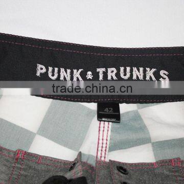 T/C Spandex Beach Shorts Soft Mens Swimwear Plus Size Swimming Trunks photo-4