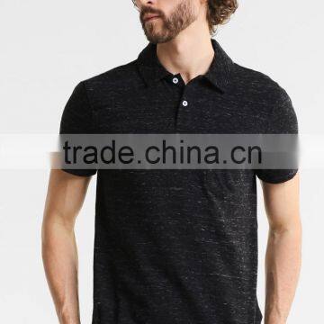 MGOO Polo Shirt Factory Supplied Two Button Short Sleeve Men Dry Fit Polo Shirts Wholesale photo-3