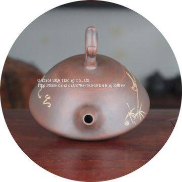 200cc Hand Painting Tea Pot Set Nixing Pottery He Huan Teapot photo-2