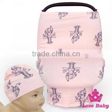 CT-85 Lovebaby FAUX SUEDE Printed Fox And Tree Baby Cover For Baby Carriage photo-2