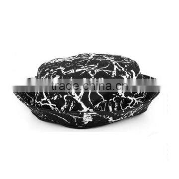 Custom Logo Cotton Black Washed Sublimation Bucket Hat photo-2