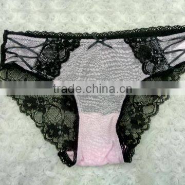 New Fashion Fancy Design Women Sexy Lace Flower Ladies Bra Panty Sets photo-3