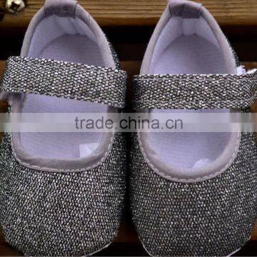 Baby Shoes Crib Shoes Glitter Shoes Glitter Baby Whoes Baby Mary Janes Sparlkle Baby Shoes photo-2