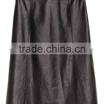 New Collection New Design Leather Wholesale Women Skirt photo-3