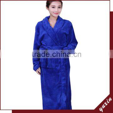 bathrobe 100% cotton Fleece robe Towel Robe Breathable Hotel BathRobe RS007