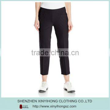 OEM Service Dry Fit Performance Golf Trousers , Ladies Golf Pants With High Quality photo-3