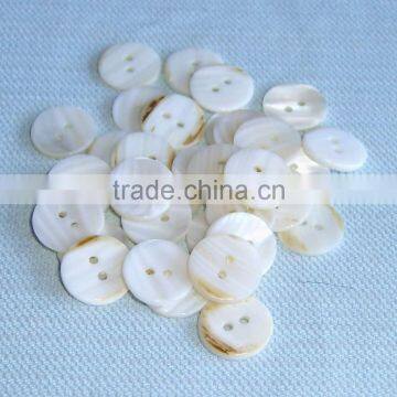 natural shell button