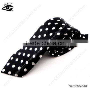 2014 Fashion Wholesale Skinny Polyester Silk Neckties photo-2