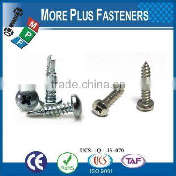 Taiwan Tapping Screw #10-12 x 1" Phillips Drive Flat Head Grade 18-8 Type A Point Stainless Steel Sheet Metal Screw photo-5