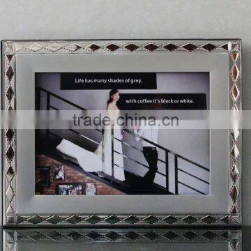 2016 Fashion Sex Girl Photo Funia Silver Metal Frame Photo photo-4