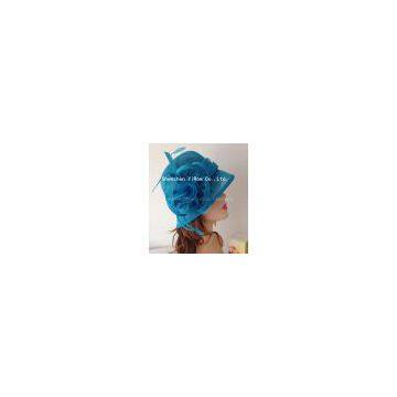 YRSM14016 organza hat/ occasion hat/ Church hat/ racing hat/ wedding hat