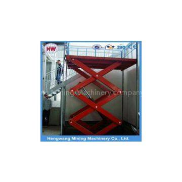 Fixed hydraulic lifting platform