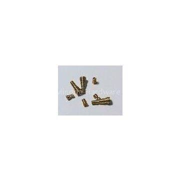 Aluminum Alloy / Iron Precision Brass Screws Non - Standard Fasteners