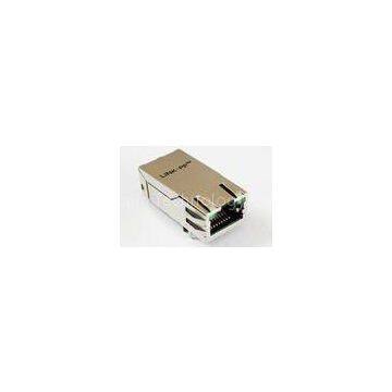 POE Magnetic RJ45 Jack 10/100/1000M , 90 Degree SDH RJ45 Connector 33.02mm