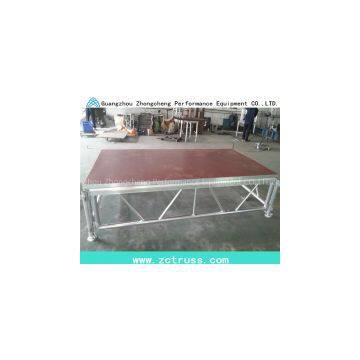 LED lighting Stage concert aluminum plywood stage