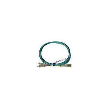 OFNR Hytrel OM3 Optical Fiber Patch Cord Hybrid , Duplex Telecom Systems lc sc patch cord