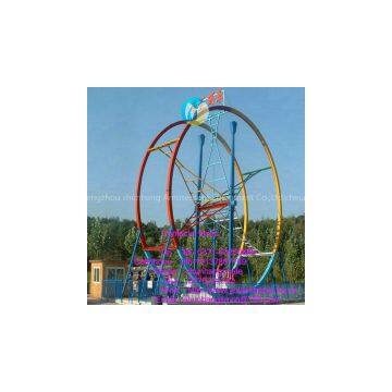 Outdoor Amusement Park Equipment Flying Ring Car For Sale