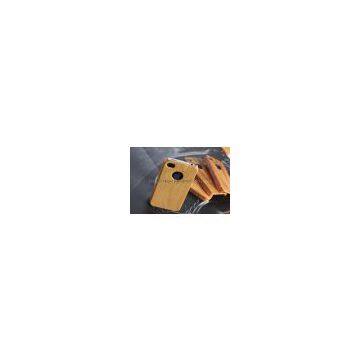 wooden grain PC case for iphone