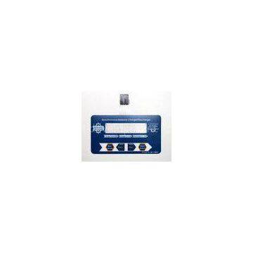 Thin Flexible PET Membrane Switch Keyboard With Transparent Window