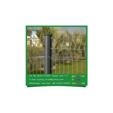 Cheap peach post fence, I shape post fence, square post fencing