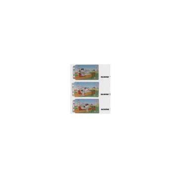 3D Lenticular Plastic Printing Card