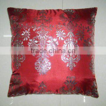 bronzing taffeta cushion