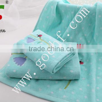 100% cotton soft face towel for kids