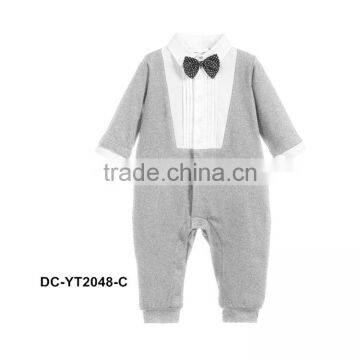 DACE Cheap Wholesale Long Sleeves Cotton Chinese Style Baby Romper