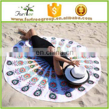 best selling round beach towel manufacturer