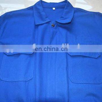China Manufacture Certificate EN14116 100% Cotton Fire Retardant Material Safety Coveralls