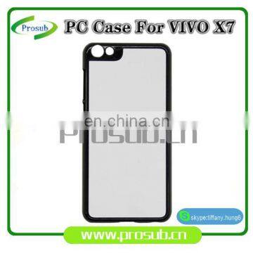 2d sublimation PC plastic blank smartphone case cover for Prosub-VIVO X7